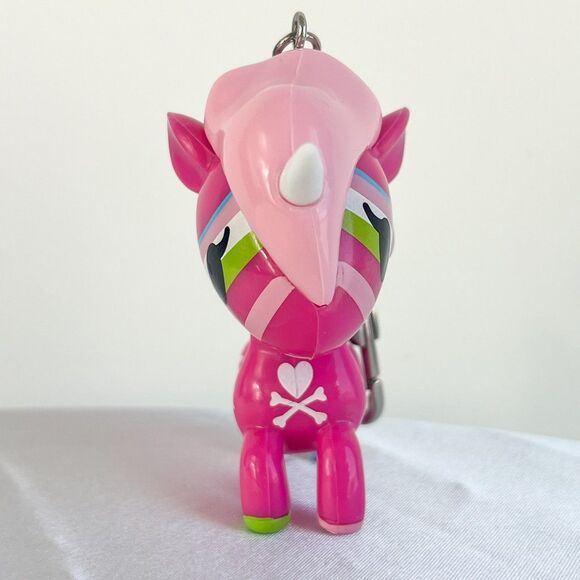 Rare Tokidoki Robbery Unicorno Bag Charm Keychain Vintage 2014 Pink Comet HTF - Picture 3 of 9